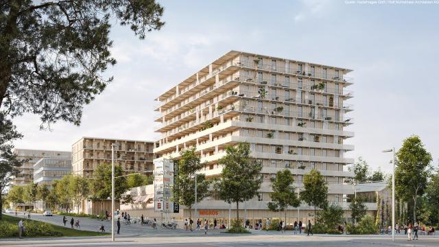 Zentrum Bethlehem: Neues Quartier für Wohnen und Gewerbe