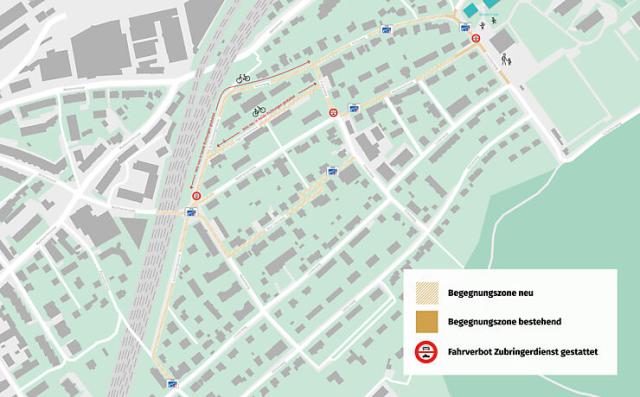 Begegnungszone Lindenquartier in Biel wird ausgebaut