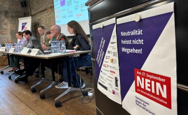 Gemeinsam gegen die Neutralitätsinitiative
