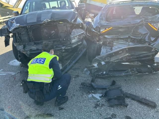 Unfallserie auf A12 zwischen Chatel-St-Denis und Vaulruz sorgt für Sperrung