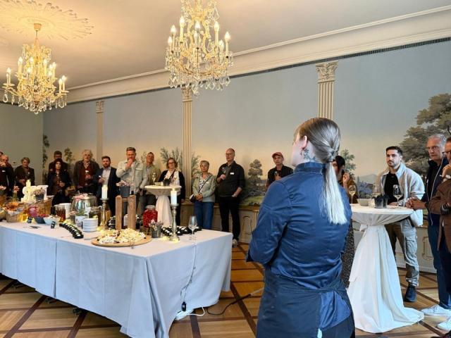 Firmenpräsentation im Schloss Hünigen in Stalden im Emmental