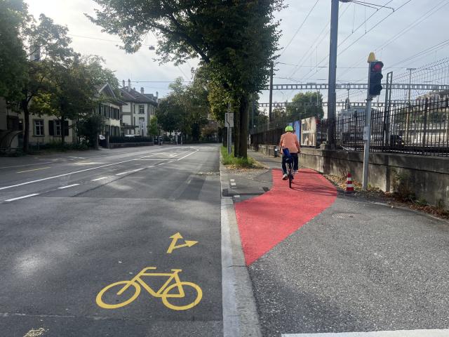 Verbesserungen für Velofahrende