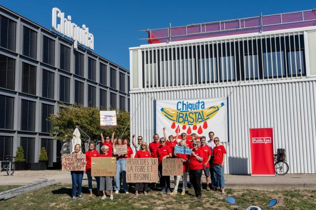 Blutende Bananen: Über 28’000 Menschen protestieren gegen die Ausbeutung bei Chiquita-Zulieferern